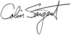 colin signature