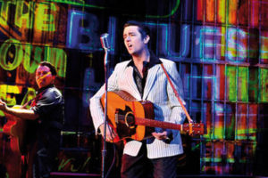 An early review from John Katsilometes of the Las Vegas Review Journal reports: “The Elvis lead, Eddie Clendening, is a killer performer, and this backing band smokes.”