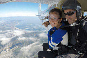 At Biddeford’s Skydive Coastal Maine, instructor Rich Fowler and partner Nick Sergi have over 20,000 jumps between them.